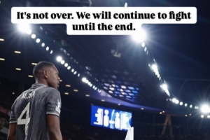 阿拉巴社媒：还没有结束，我们会继续战斗到最后