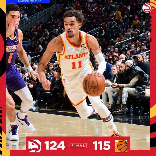 华体会官方网站-特雷·扬终结太阳连胜 混乱东部老鹰已经回归战局